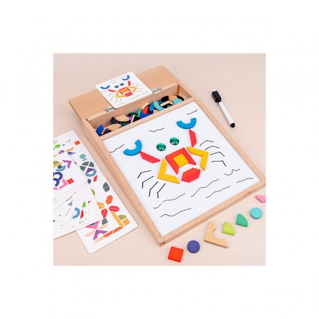 Epik Lernspielzeug fur Kinder magnetische Puzzlebausteine Развивающие игрушки для детей магнитные строительные блоки головоломки