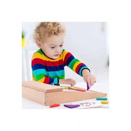 Epik Lernspielzeug fur Kinder magnetische Puzzlebausteine Развивающие игрушки для детей магнитные строительные блоки головоломки