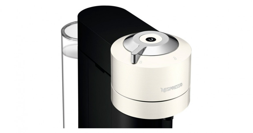 DeLonghi DeLonghi Nespresso Vertuo Next ENV 120.W, Kapselmaschine weiss/schwarz weiss, schwarz DeLonghi Nespresso Vertuo Next ENV 120.W, капсульная машина белый/черный