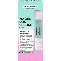 beroutine Nagel SOS Serum Stift, 4,5 ml, Сыворотка-карандаш SOS для ногтей и кутикулы с гиалуроновой кислотой и гидролизованным кератином, 4,5 мл