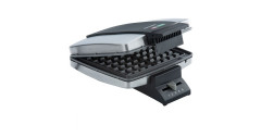 Cloer Cloer Brusseler Waffeleisen 1445 silber/schwarz, 930 Watt  silber/schwarz Вафельница Cloer Brusseler 1445 серебристый/черный, 930 Вт