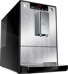 Melitta Melitta Kaffeevollautomat Solo E 950-111, Organic Silver, Perfekt fur Cafe creme  Espresso, nur 20cm breit  олностью автоматическая кофемашина Melitta Solo E 950-111, органическое серебро, идеально подходит для приготовления крем-эспрессо в кафе, 