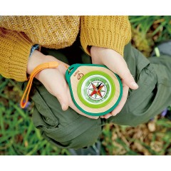 HAPE Camper-Set: Kompass + Karabiner Комплект для кемпера: компас + карабин