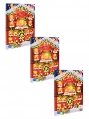 Lindt Teddy Adventskalender 2024 Адвент-календарь, 24 сладких сюрприза, 360 г, 3 штуки
