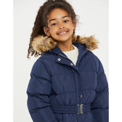 THREADGIRLS Threadgirls Steppjacke THB Belted Hooded Jacket Joni Winterjacken MiniW Стеганая куртка Threadgirls THB Куртка с капюшоном и поясом Joni Winterjacken MiniW