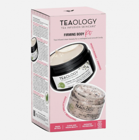 Teaology Firming Body Kit Körperpflegeset Подарочный набор средств для тела - крем, скраб.