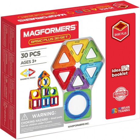 MAGFORMERS Magformers Basic Plus 30 Set Набор Magformer&#39;s Basic Plus 30