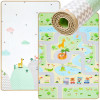 mamabrum Krabbelmatte 120 x 180 x 0.5 cm Wasserdicht Rutschfest Коврик для ползания 120 x 180 x 0,5 см водонепроницаемый нескользящий