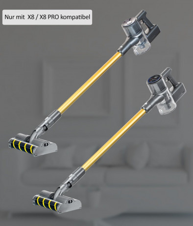 Genius Genius Akku-Bodenstaubsauger Genius Invictus X8 360° Hartboden-Elektroburste Беспроводной пылесос Genius Invictus X8 электрическая щетка для твердых полов с поворотом на 360°