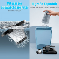 Vbrisi Vbrisi Akku-Handstaubsauger Handstaubsauger, Autostaubsauger 9000 Pa, Mit aufblasbarer Funktion., Multifunktionaler Staubsauger, Leistungsstarker Akku Handstaubsauger  Беспроводной ручной пылесос Vbrisi ручной пылесос, автомобильный пылесос 9000 Па