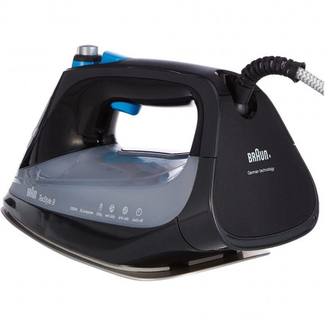 Braun Braun Dampfbugeleisen SI 9188 EBK Entkalkung, Selbstreinigung, Anti-Drip-System Паровой утюг Braun SI 9188 EBK, удаление накипи, самоочистка, противокапельная система