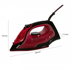 CLATRONIC CLATRONIC Dampfbugeleisen DB 3752, kratzfeste Keramiksohle, 7 Funktionen, 2200 Watt  Паровой утюг CLATRONIC DB 3752, устойчивая к царапинам керамическая подошва, 7 функций, 2200 Вт