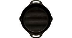 Petromax Petromax Grill-Feuerpfanne gp30h, mit 2 Henkeln schwarz, O 30cm  schwarz Сковорода-гриль Petromax gp30h, с 2 ручками, черная, O 30см