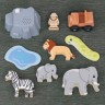 KidKraft Safari 2-in-1 Ride and Play Rutschauto mit EZ Kraft Assembly Автомобиль-толкатель Safari 2-in-1 Ride and Play с EZ Kraft Assembly