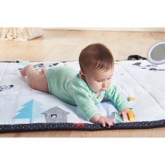Tiny Love Krabbeldecke Super Mat Black  White Magical Tales Игровой коврик Super Mat Black White Magical Tales