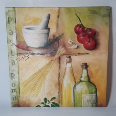 Reinermann, Картина настенная &quot;Pasta Roma&quot;, 50х50х3см, Германия 2007г.