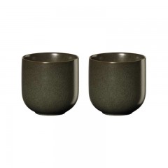 ASA SELECTION ASA Coppa Nori Teebecher Set 2-tlg. 0,20 L / h: 7,5 cm Набор чайных кружек ASA Coppa Nori 2 шт. 0,20 л/ч: 7,5 см