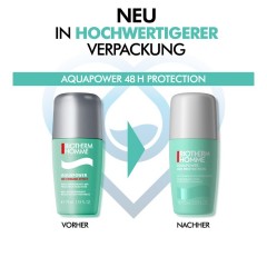 Biotherm Homme Aquapower Deodorant Roll-On Ice Cooling Effect Шариковый дезодорант Aquapower с охлаждающим эффектом 75 мл