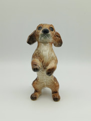 Статуэтка винтажная Goebel &quot;Щенок&quot;, фарфор, 13 х 8 см, Германия, 1970-80гг.
