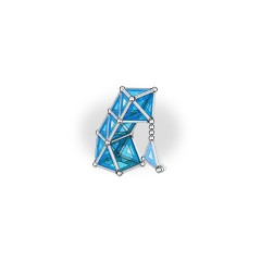Geomag Pro-L 110 pcs Neodymium-Magnetspielzeug 110 Stuck(e) Mehrfarbig Pro-L 110 шт Игрушка на неодимовом магните 110 шт Разноцветный