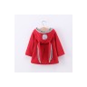Vicabo Baby Madchen Mantel Hasenohren Kapuze Mantel fur Madchen Пальто для девочек с капюшоном и кроличьими ушками для девочек