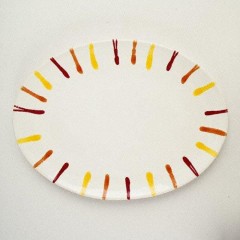 Gmundner Keramik Gmundner Keramik Landlust Platte oval 28 cm Gmundner керамическая тарелка Landlust овальная 28 см