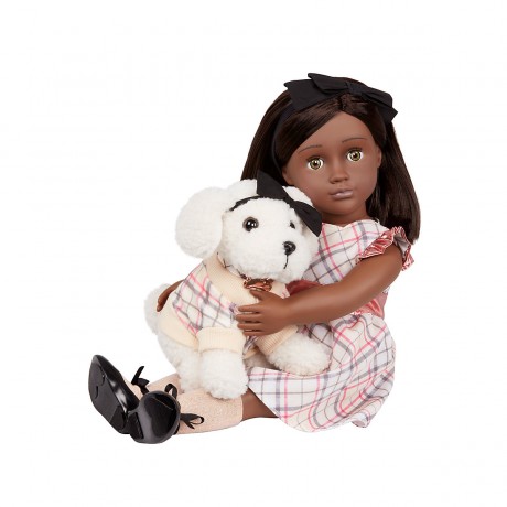 Our Generation Puppe Candice 46cm mit Welpe Chic Кукла Кэндис 46см с щенком Шик