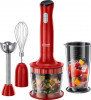 RUSSELL HOBBS RUSSELL HOBBS Stabmixer Desire 3in1 24700-56, 500 W, 2 Geschwindigkeitsstufen, Edelstahlmesser, spulmaschinengeeignet  Ручной блендер RUSSELL HOBBS Desire 3in1 24700-56, 500 Вт, 2 уровня скорости, лезвие из нержавеющей стали, можно мыть в по