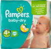 Pampers Baby-Dry Подгузники Размер 4+ Maxi plus 9-20 kg, 27 шт