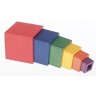 SINA®SPIELZEUG Holzspielzeug Stapelspiel Wurfelturm 6 Steine Деревянная игрушка укладка игрового куба башня 6 камней
