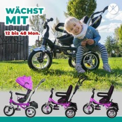 Miweba Kinderwagen Buggy Dreirad KSF10 Schieber Трехколесная коляска-коляска KSF10 Slider