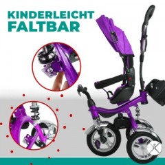 Miweba Kinderwagen Buggy Dreirad KSF10 Schieber Трехколесная коляска-коляска KSF10 Slider