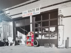 IKEA Painting, Икеа Фото картина &quot;Route 66&quot; в черной рамке, фотограф Бруно Пероусое, 65х45х2,5см, Дания 2005-2006гг.
