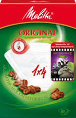 Melitta фильтровальные мешки weiss 1x4, 80 шт