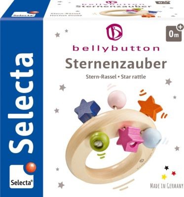 Selecta bellybutton Sternenzauber Greifling пупок волшебная звезда сжимая игрушку