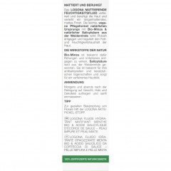 Logona Mattierendes Feuchtigkeitsfluid Bio-Minze &amp; Salicylsaure aus der Weidenrinde  Матирующий увлажняющий флюид с органической мятой и салициловой кислотой из коры ивы