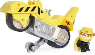 Spin Master Paw Patrol Moto Pups Rubbles Motorrad mit Spielfigur Мотоцикл Paw Patrol Moto Pups Rubbles с фигуркой мини-куколки
