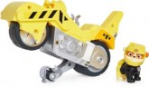 Spin Master Paw Patrol Moto Pups Rubbles Motorrad mit Spielfigur Мотоцикл Paw Patrol Moto Pups Rubbles с фигуркой мини-куколки