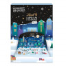 Lindt HELLO 2024 Adventskalender, Адвент-календарь, 24 сладких сюрприза из серии Lindt Hello, 800 г, 3 штуки