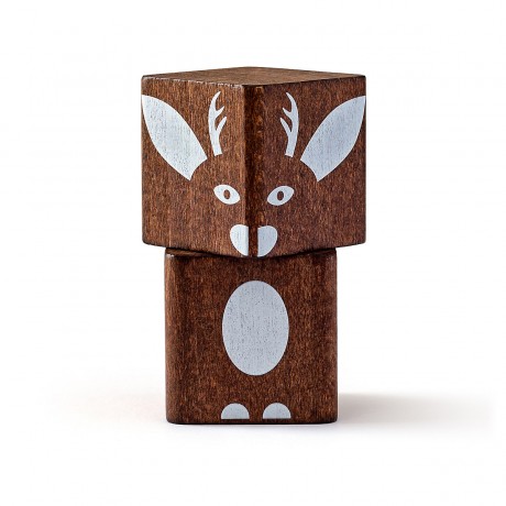 Woodyland Holzspielzeug 26 Holzbausteine Деревянная игрушка 26 деревянных кубиков