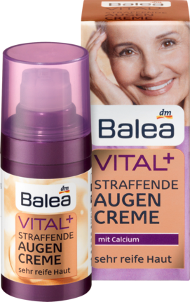 Balea Vital+ Augencreme, Балеа Укрепляющий крем для кожи вокруг глаз, 15 мл