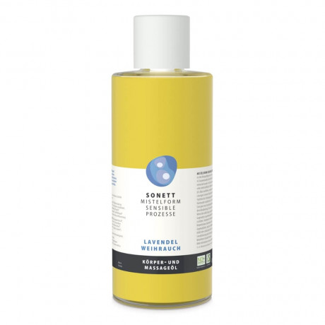 Sonett Mistelform Korper- & Massageol Lavendel Weihrauch 485ml  Массажное масло для тела и тела с омелой Лаванда и ладан 485 мл