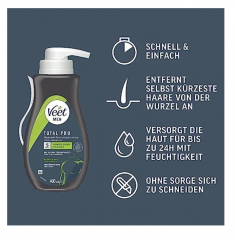 Veet For Men Haarentfernungs-Gelcreme Sensitiv  Гель-крем для депиляции для мужчин для чувствительной кожи