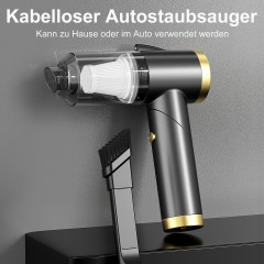 Vbrisi Vbrisi Akku-Handstaubsauger Handstaubsauger, Akku-Handstaubsauger, Mini Stark Staubsauger Schwarz.. Беспроводной ручной пылесос Vbrisi, беспроводной ручной пылесос, мощный мини-пылесос