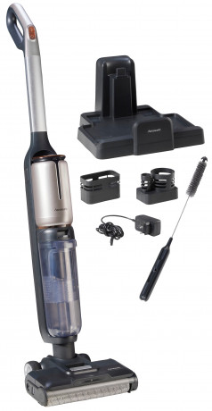 Hanseatic Hanseatic Nass-Trocken-Akkusauger HVSWD300DBKC, 300 W, beutellos Беспроводной пылесос Hanseatic для влажной и сухой уборки HVSWD300DBKC, 300 Вт, без мешка