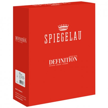 Spiegelau Spiegelau Definition Universalglas Set 2-tlg. h: 237 mm / 550 ml Универсальный набор стаканов Spiegelau Definition из 2 предметов. высота: 237 мм / 550 мл