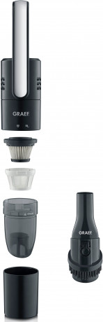 Graef Graef Krumel-Akkusauger KrumelChef KC 502, 60 W, beutellos  Беспроводной пылесос Graef Krumel KrumelChef KC 502, 60 Вт, без мешка