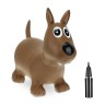 relaxdays Hupftier Hund in Braun Копытная собака в коричневом цвете