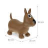 relaxdays Hupftier Hund in Braun Копытная собака в коричневом цвете