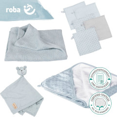 Roba Geschenkset Babypflege Lil Planet turkis Подарочный набор по уходу за малышом Lil Planet бирюзовый